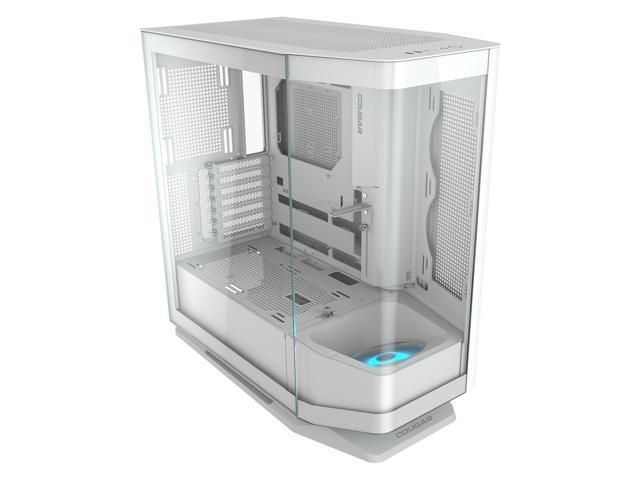 COUGAR FV270 ATX Mid Tower Tempered Glass Side Panel (White)