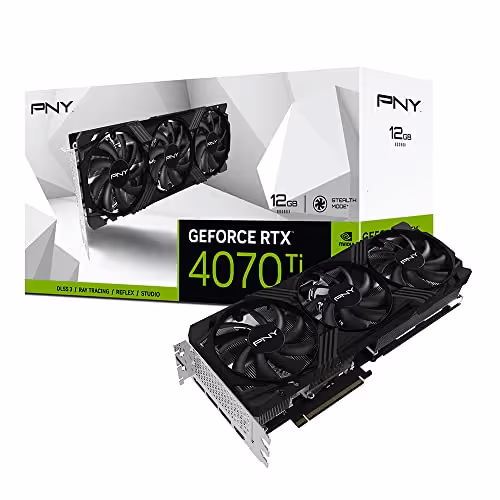 PNY VERTO GeForce RTX 4070 Ti GDDR6X (White)