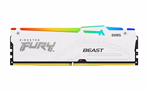 KINGSTON FURY (64GB, 2X32GB, 6000 MHz, CL36, White)