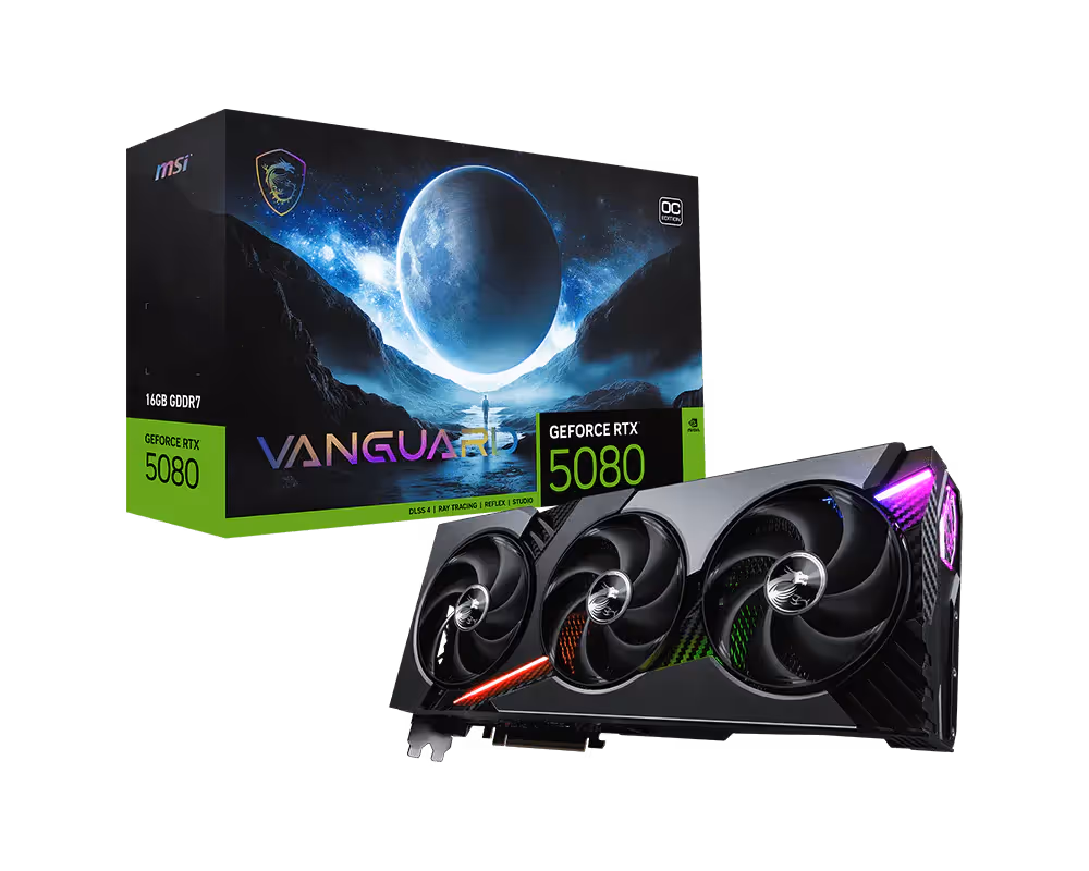 MSI GeForce RTX 5080 Vanguard OC