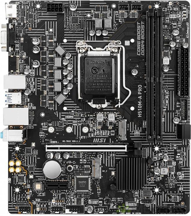 MSI H510M A Pro Motherboard