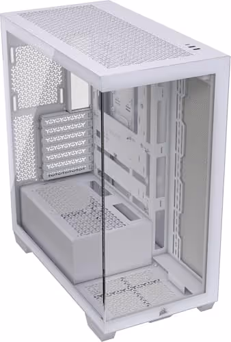 corsair 3500X ATX Mid Tower Tempered Glass Side Panel (White)
