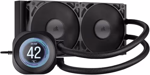 CORSAIR NAUTILUS 240 RS LCD Water (Black)