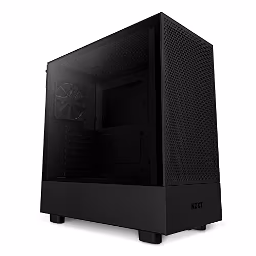 NZXT H5 Flow Compact Mid-tower Airflow Case (Black)