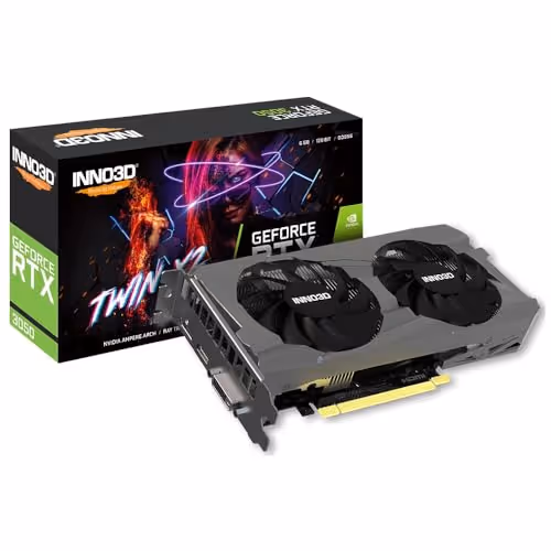 INNO3D Twin X2 GeForce RTX 3050 GDDR6 (6GB VRAM)