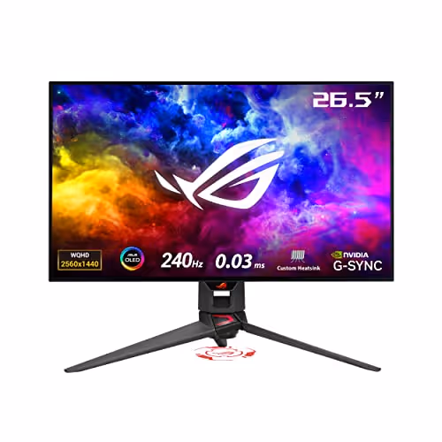ASUS ROG Swift OLED PG27AQDM 26.5 OLED Monitor