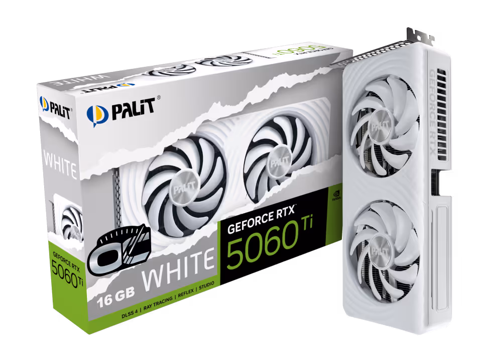 PALIT GeForce RTX 5060 Ti OC (16GB VRAM)