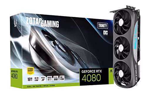 ZOTAC GAMING GeForce RTX 4080 Graphic Card GDDR6X Trinity OC