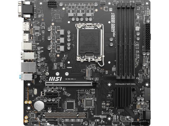 MSI Pro B660M P Motherboard
