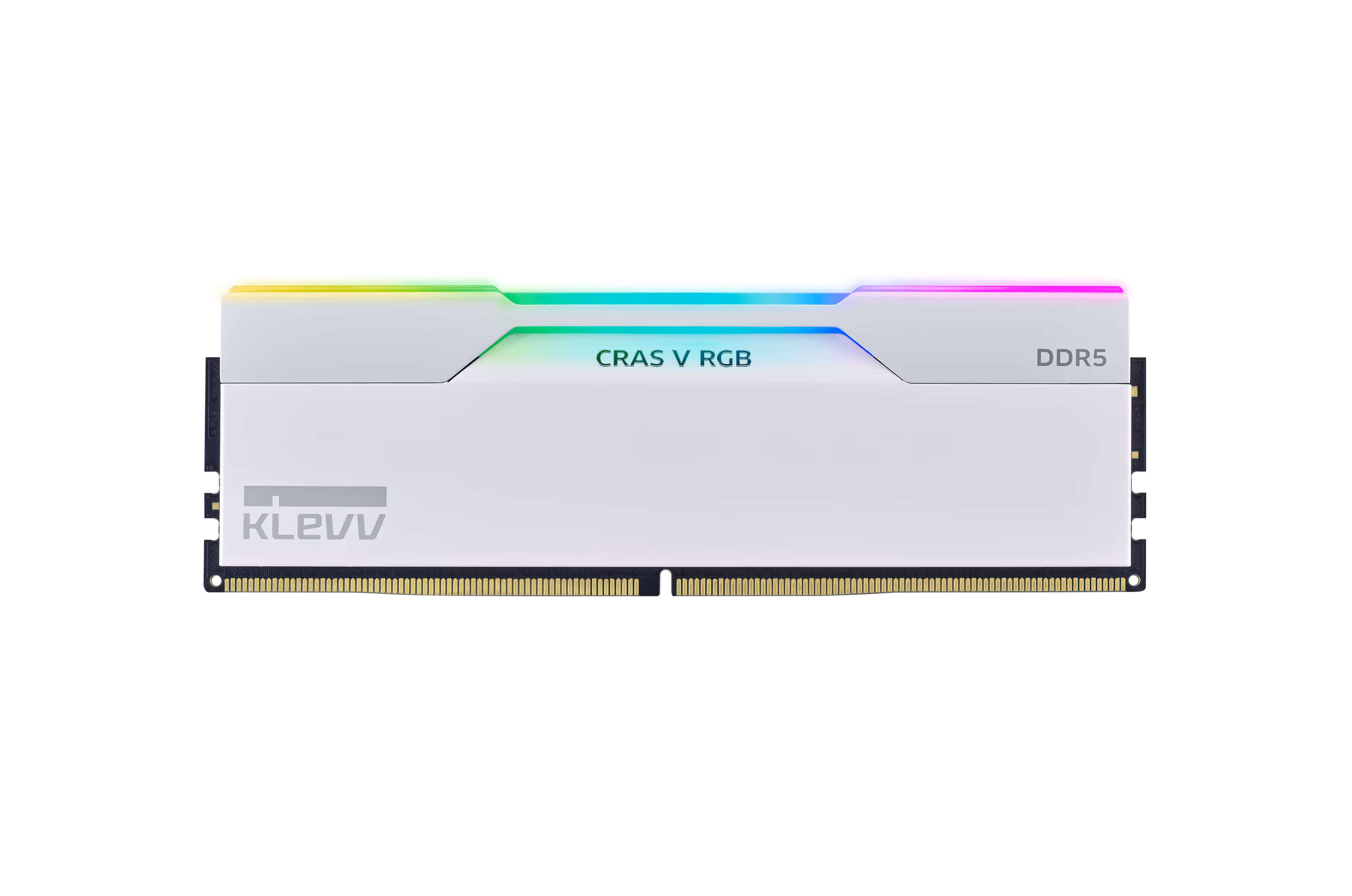 KLEVV CRAS V RGB (32GB, 2X16GB, 7600 MHz, CL36, Brilliant White)