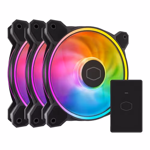 COOLER MASTER MasterFan MF120 Halo² PWM (3-pack)