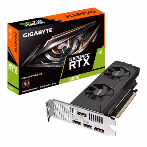 GIGABYTE OC Low Profile GeForce RTX 3050 GDDR6