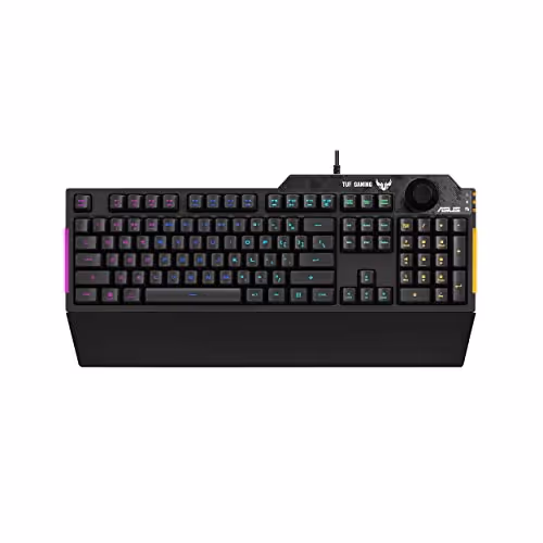 ASUS TUF Gaming K1 RGB Wired Gaming Keyboard