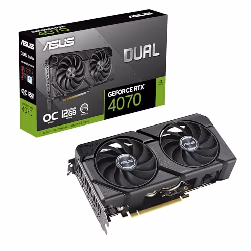 ASUS DUAL EVO OC GeForce RTX 4070 GDDR6X
