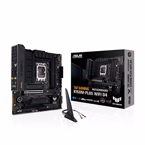 ASUS TUF GAMING B760M-PLUS WIFI Micro ATX (DDR4)