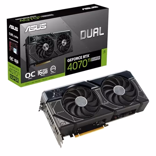 ASUS DUAL OC GeForce RTX 4070 Ti SUPER GDDR6X