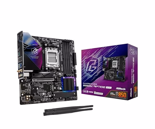 ASROCK B850M Riptide WIFI Micro ATX