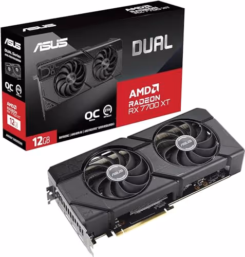 ASUS DUAL OC Radeon RX 7700 XT GDDR6