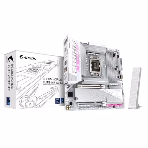 Gigabyte B860M AORUS ELITE WIFI Micro ATX (Black)