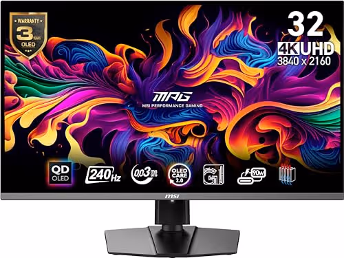 MSI MPG 321URX QD-OLED 31.5 QD-OLED Monitor