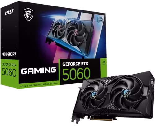 MSI GAMING OC GeForce RTX 5060 GDDR7