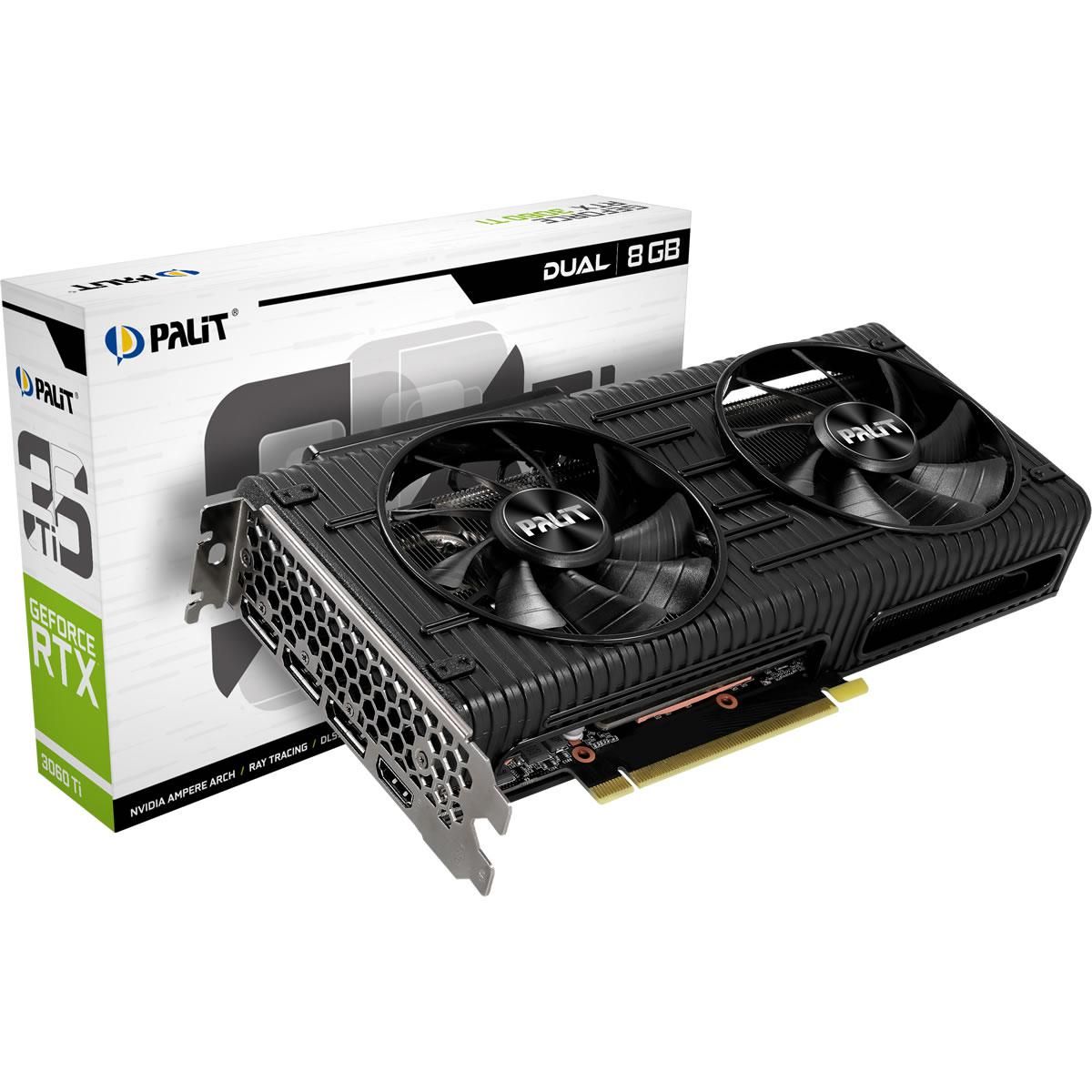 Palit Dual GeForce RTX 3060 Ti LHR GDDR6