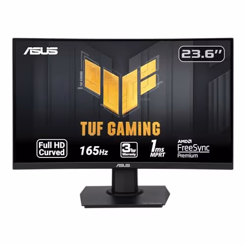 ASUS MONITOR TUF GAMING VG24VQE 23.6 VA Curved Monitor
