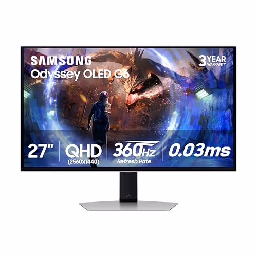 Samsung Odyssey OLED G60SD 27 QD-OLED Monitor
