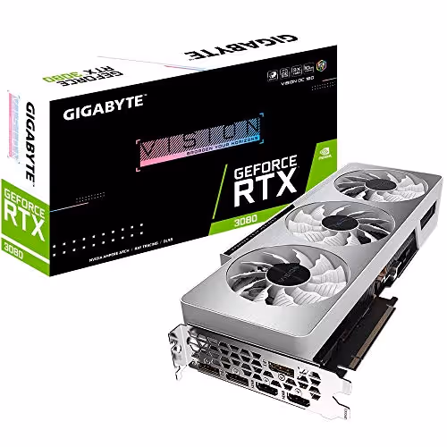 Gigabyte Vision OC GeForce RTX 3080 GDDR6X (Used)