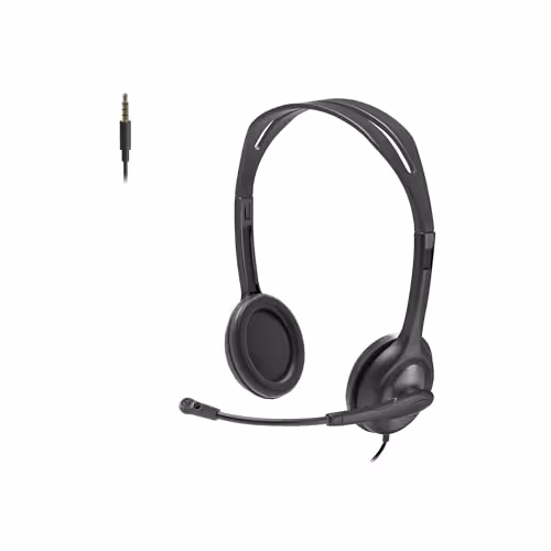 LOGITECH H111 Closed-Back Headphones