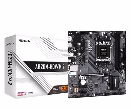 ASROCK A620 HDV/M.2 Micro ATX
