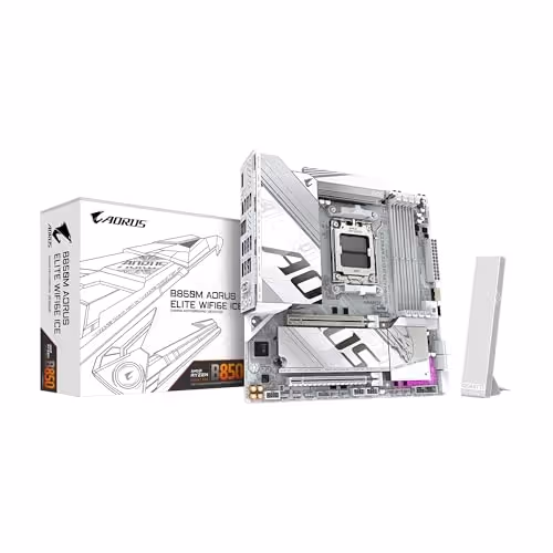 GIGABYTE B850M AORUS ELITE WIFI ICE Micro ATX