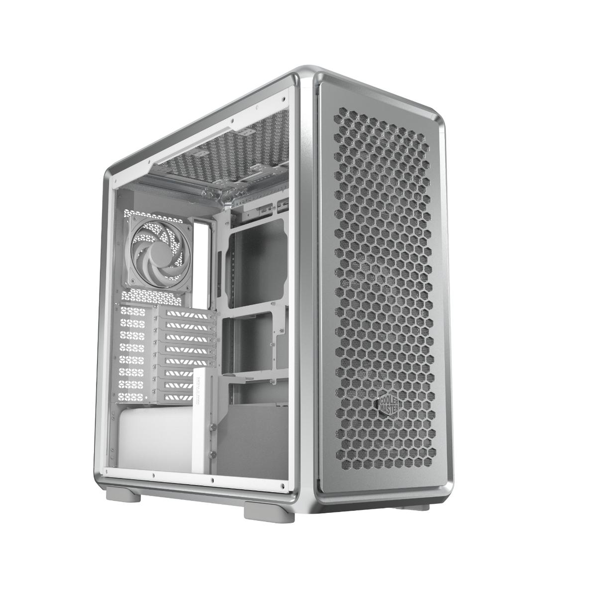 COOLER MASTER MasterFrame 600 ATX Mid Tower Tempered Glass Side Panel (Silver)