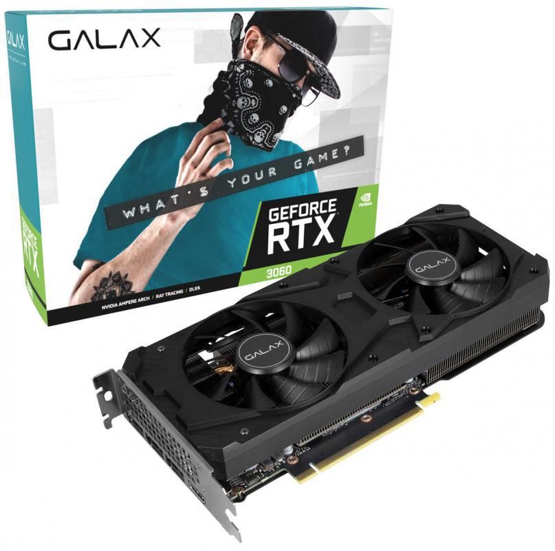 GALAX 1-click OC) GeForce RTX 3060 GDDR6 (12GB VRAM)