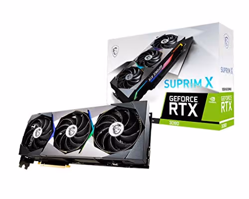 MSI GeForce RTX 3080 RTX 3080 SUPRIM X GDDR6X