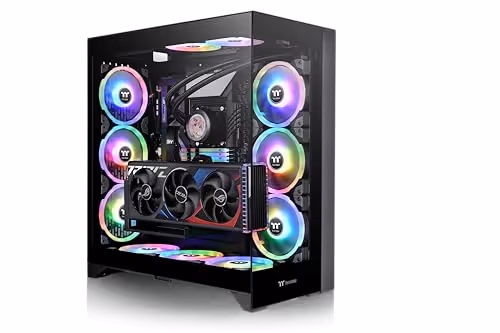 THERMALTAKE CTE E600 ATX Mid Tower Tempered Glass Side Panel (Black)