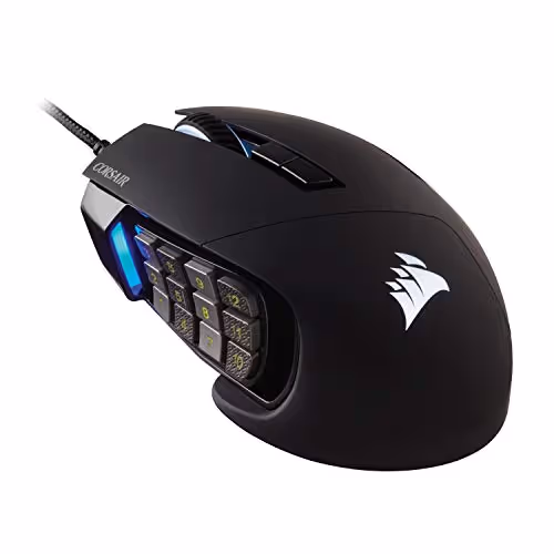 CORSAIR SCIMITAR RGB ELITE Wired Optical Mouse