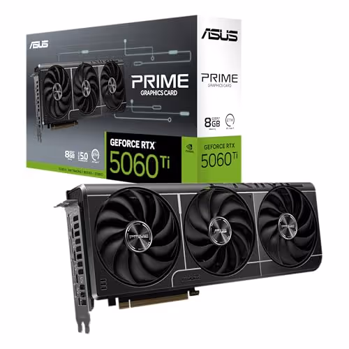 ASUS PRIME GeForce RTX 5060 Ti GDDR7 (8GB VRAM)
