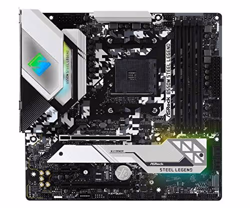 ASRock B550M Steel Legend Micro ATX