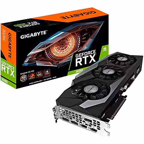 GIGABYTE GAMING OC GeForce RTX 3080 GDDR6X (10GB VRAM)