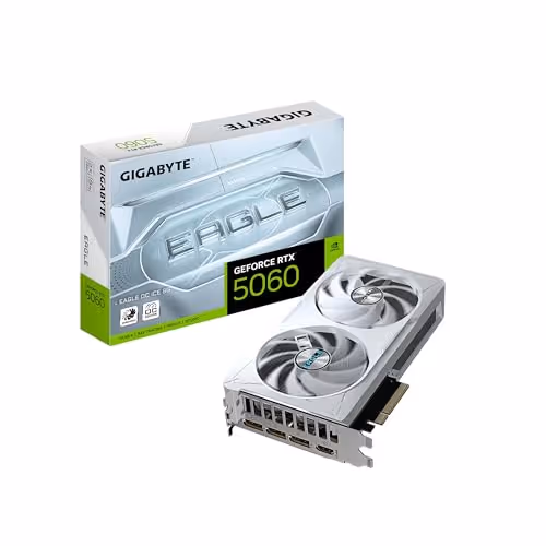 GIGABYTE EAGLE OC ICE GeForce RTX 5060 GDDR7 (White)