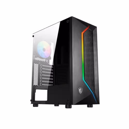 MSI MAG VAMPIRIC 100R ATX Mid Tower Tempered Glass Side Panel