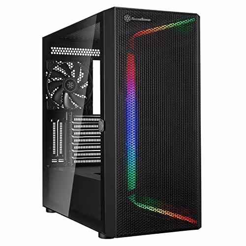 Silver stone SETA H1 ATX Mid Tower Tempered Glass Side Panel