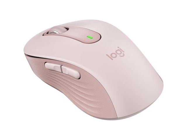 LOGITECH Signature M650 Bluetooth/Wireless/Wired Optical Mouse (Pink, New)