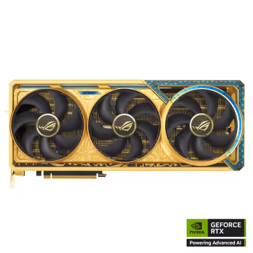 ASUS Rog Astral Geforce RTX 5090 Dhahab OC Edition Graphic Card