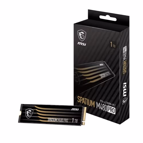 MSI SPATIUM M480 PRO M.2-2280 NVMe (1TB)