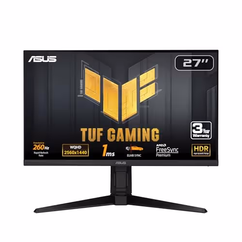 ASUS TUF Gaming VG27AQML1A 27 IPS Monitor (Black)