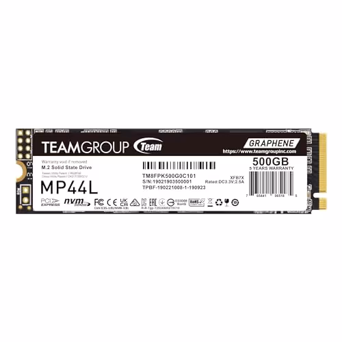 TEAM GROUP MP44L M.2-2280 NVMe (500GB)