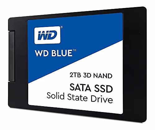 WD Blue 2.5 SATA (2TB, Blue)