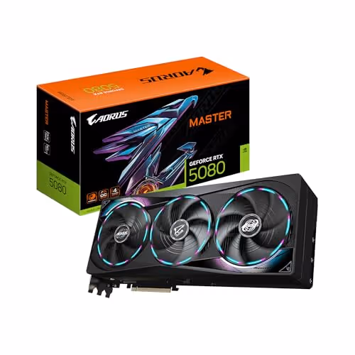 GIGABYTE AORUS MASTER GeForce RTX 5080 GDDR7